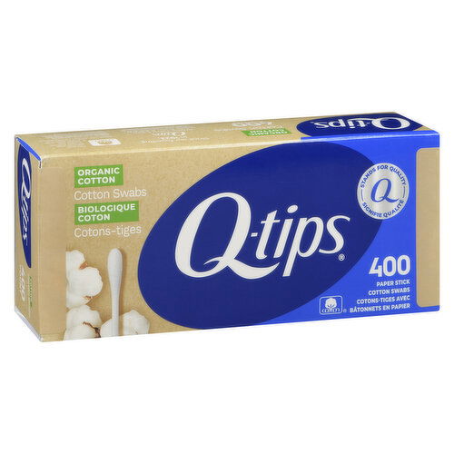 Q tips - Organic Cotton Swabs