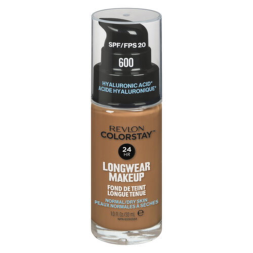 REVLON - Colorstay Longwear Makeup Foundation, Normal/Dry Skin - Cinnamon 20