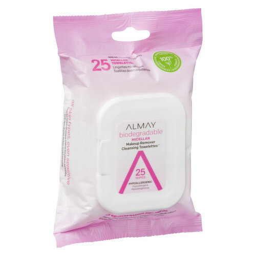 ALMAY - Biodegradable Micellar Makeup Remover Towelette