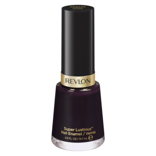 REVLON - Super Lustrous Nail Enamel - Black Cherry