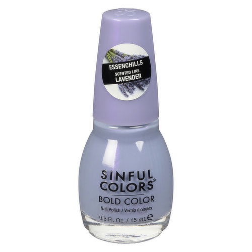 Sinful - Nail Polish, Essenchills Scented Like Lavender