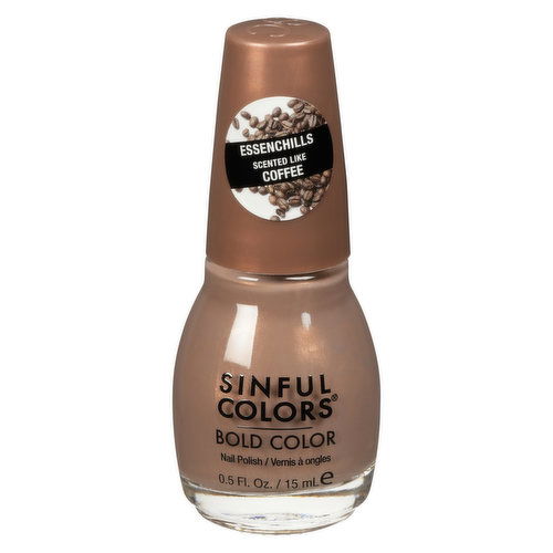 Sinful - Bold Color Nail Polish - Coffee Drip