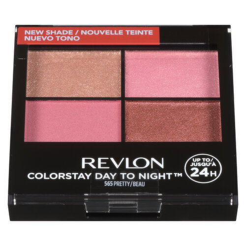 REVLON - Colorstay Eyeshadow Quad Pretty
