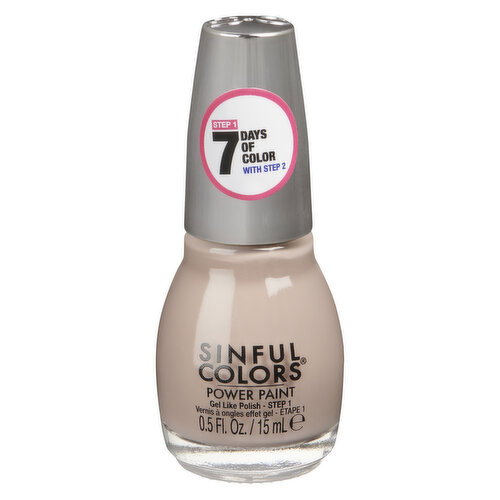 Sinful - Power Paint Nail Polish - Never Not Working