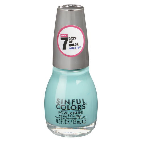 Sinful Colors - Power Paint Nail Enamel Cari-Bae N