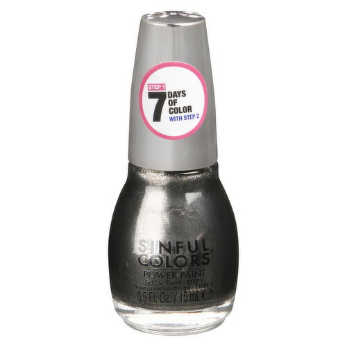 Sinful - Power Paint Nail Polish - Diamonds On My Neck