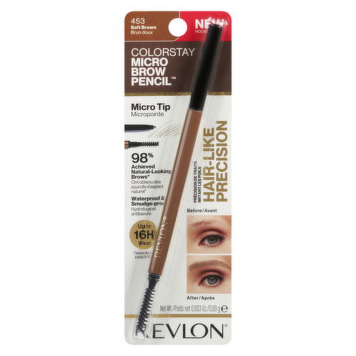 Revlon - ColorStay Micro Brow Pencil - Soft Brown