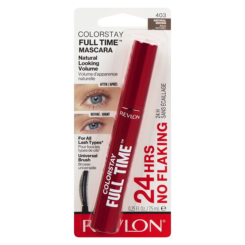 REVLON - ColorStay Full Time Mascara - Natural Brown