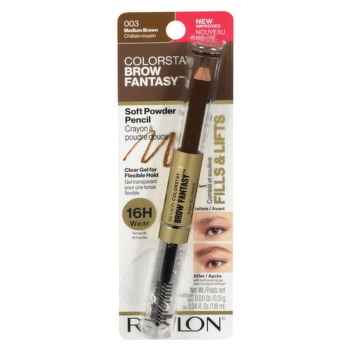 REVLON - Revlon Colorstay Brw Fan Pencil&Gel MBr