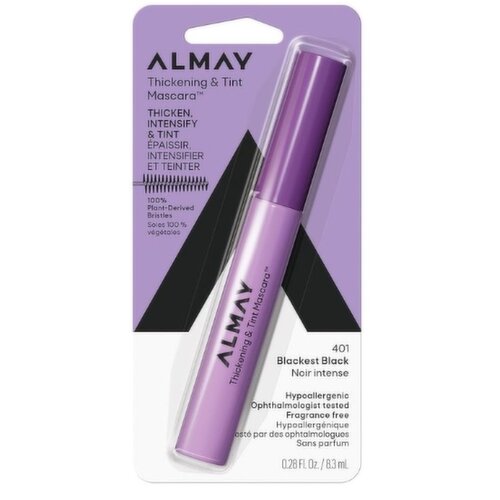 REVLON - Almay Thickening & Tint Mascara - 401Blackest Black
