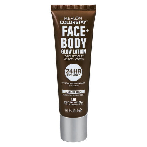 REVLON - ColorStay Face & Body Glow Lotion, In My Bronzy Era