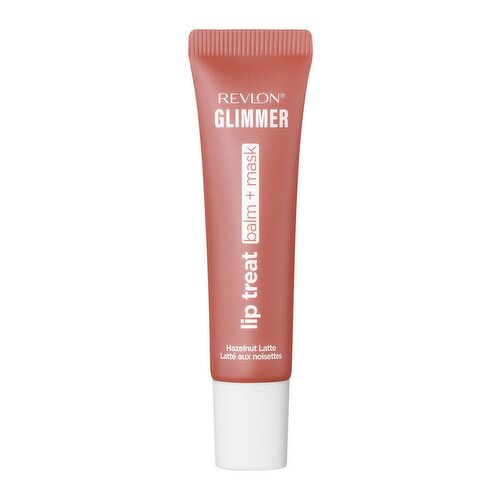 REVLON - Glimmer Lip Treat Balm & Mask - Hazelnut Latte
