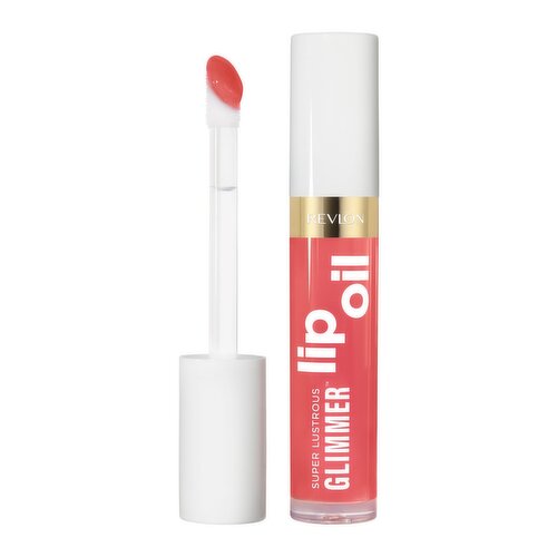REVLON - Super Lustrous Glimmer Lip Oil - Peach