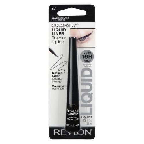 Revlon - REVLON CLRSTAY LIQ LNR BLK