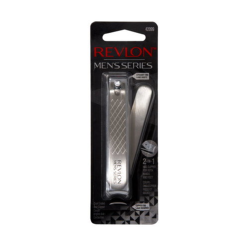 REVLON - Men Series Dual Ended Nail Clipper