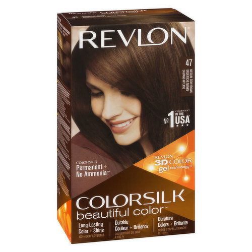 Revlon - ColorSilk - Medium Rich Brown