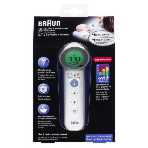 Braun - No Touch Forehead Thermometer