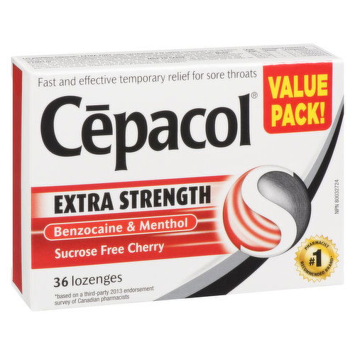 Cepacol - Extra Strength Cherry Lozenges