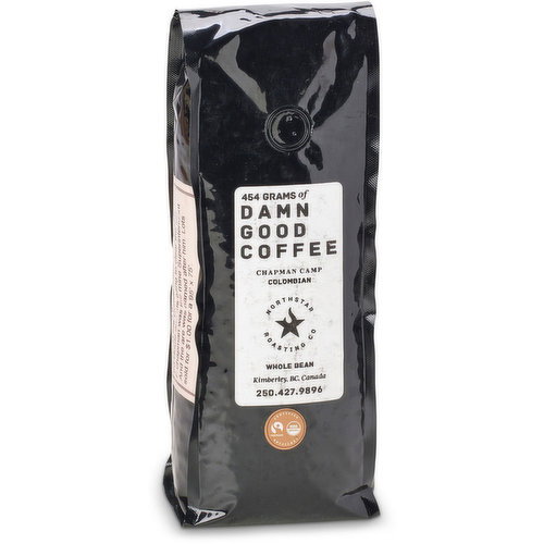 Northstar Roasting - Damn Good Coffee - Chapman Camp Columbian