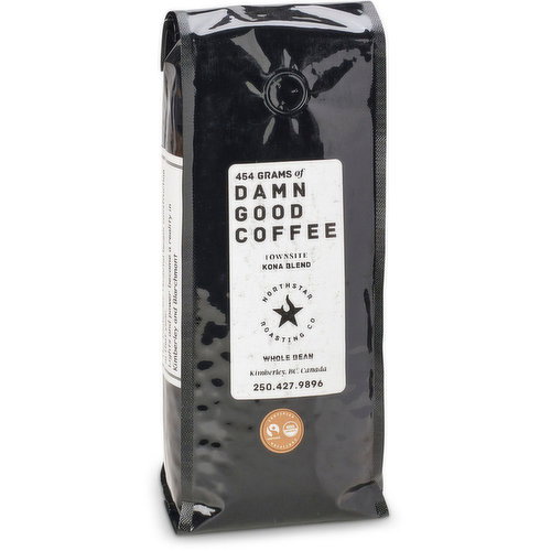 Northstar Roasting - Damn Good Coffee - Townsite Kona Blend