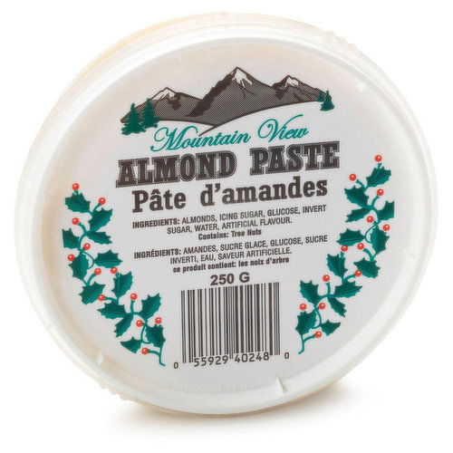 Mountain View - Almond Paste