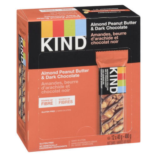 Kind - Trail Mix Bars - Peanut Butter & Dark Chocolate