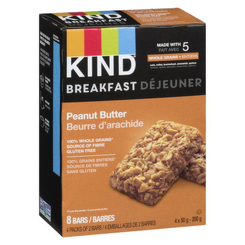 Kind - Breakfast Bars Peanut Butter