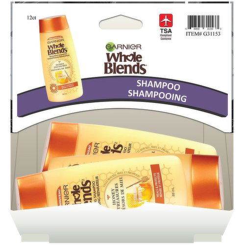 Garnier - Whole Blends Shampoo, Honey Treasures