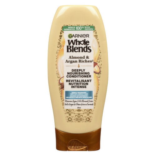 Garnier - Whole Blend Conditioner - Almond Argan Riches