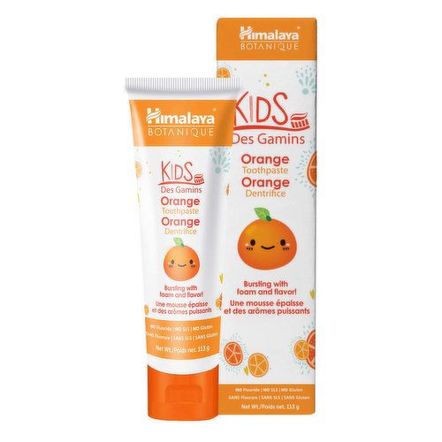 Himalaya Botanique - Kids Toothpaste Orange