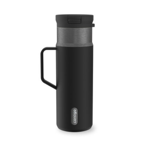 Contigo - Handled Snap Seal 20Oz Licorice Gunmetal