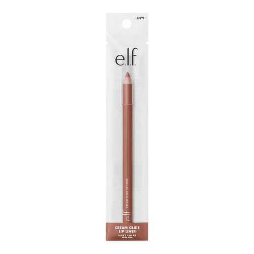 ELF - Cream Glide Lip Liner - Pinky Swear, Beige Pink