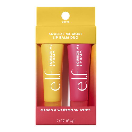 ELF - Squeeze Me More Lip Balm - Mango Watermelon