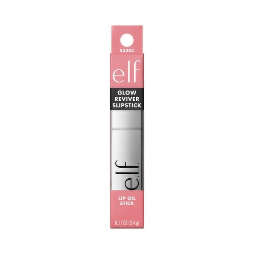 ELF - Glow Reviver Slipstick - Pink Me Energy, Baby Pink