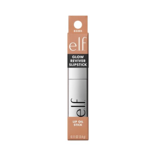 ELF - Glow Reviver Slipstick - Cara-melt, Light Caramel Beige