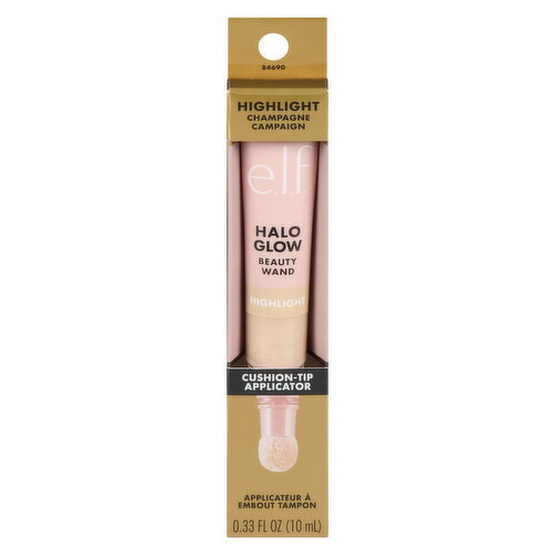 ELF - Halo Glow Highlight Beauty Wand Champagne Campaign