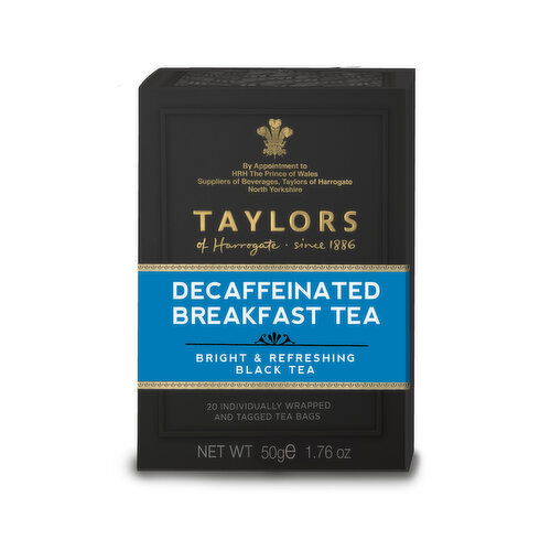 Taylors of Harrogate - Decaffeinated Breakfast Tea