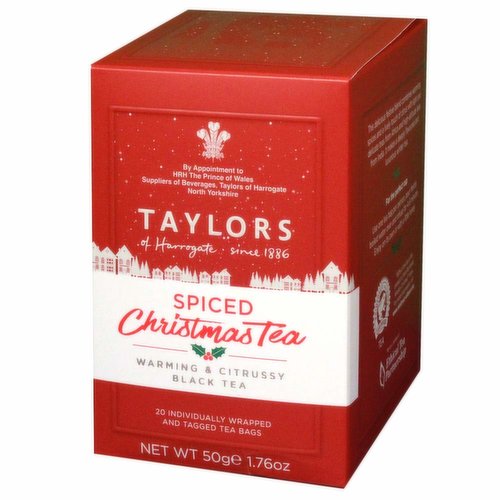 Taylors - Spiced Christmas Tea Bags