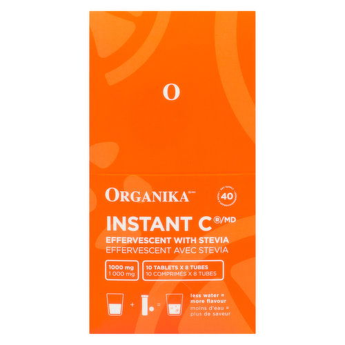 Organika - Instant C Effervescent Orange