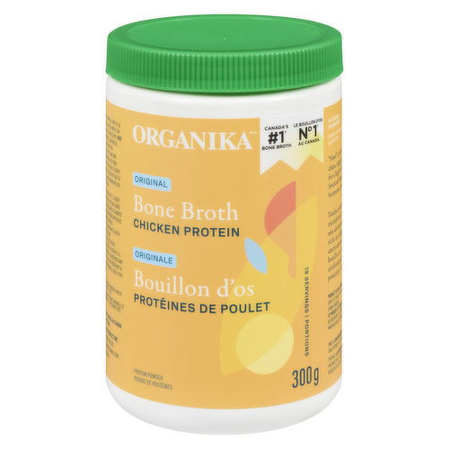 ORGANIKA - Bone Broth Protein Powder Original