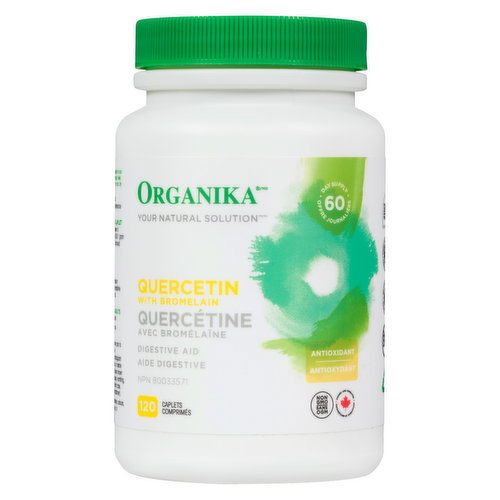 Organika - Quercetin with Bromelain