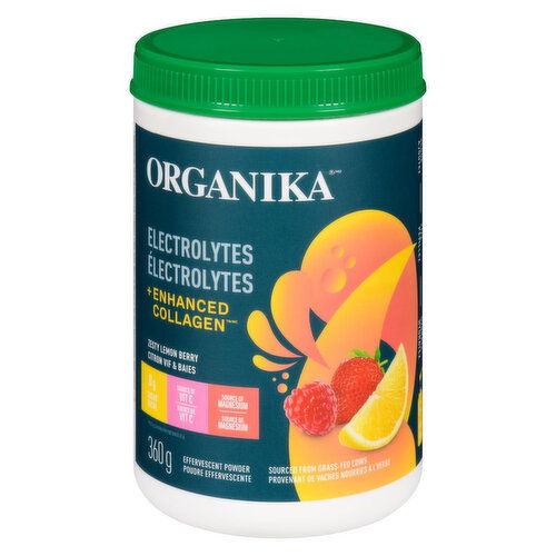 Organika - Electrolytes + Enhanced Collagen Lemon Berry