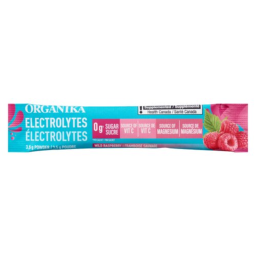 ORGANIKA - Electrolytes Raspberry Single