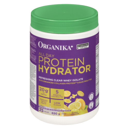 Organika - Protein Hydrator Classic Lemonade