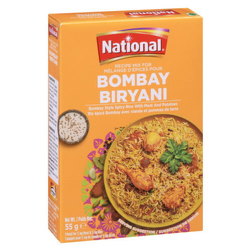 National - Recipe Mix - Bombay Biryani