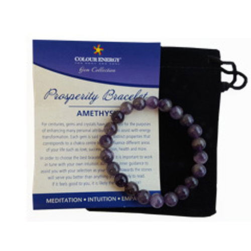 Colour Energy - Prosperity Bracelet Amethyst