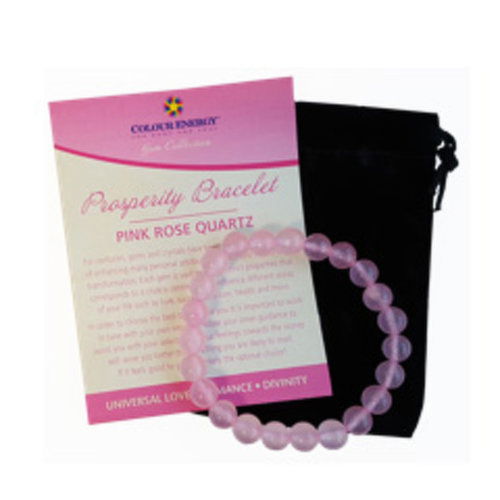 Colour Energy - Prosperity Bracelet Pink Rose