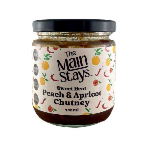 The Main Stay - Sweet Heat Peach & Apricot Chutney