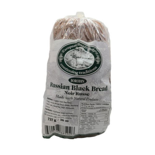 European Breads - Bread Dark Rye