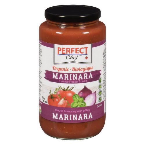 Perfect Chef - Organic Tomato Pasta Sauce - Marinara